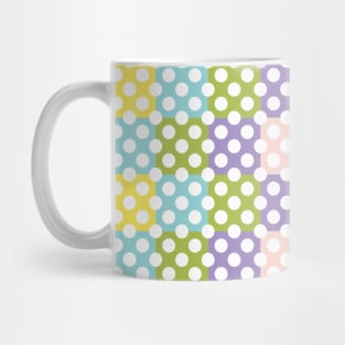 Polka Dot Collection - Rainbow Pattern Mug